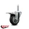 Service Caster 4 Inch Thermoplastic  Rubber Wheel Swivel 34 Inch Threaded Stem Caster Total Lock Brake SCC SCC-TSTTL20S414-TPRB-34212 - alternate 4